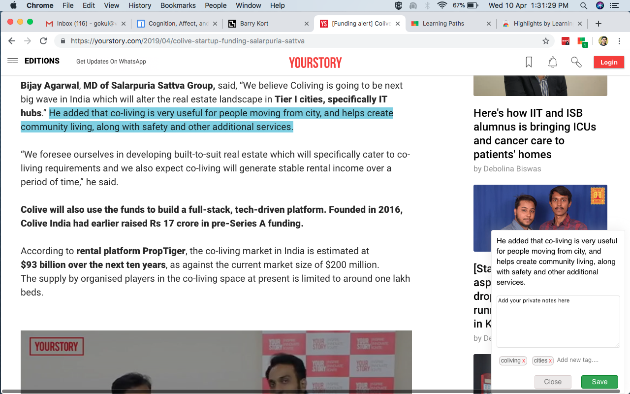 Highlights - Highlighter and Web Clipper截图1