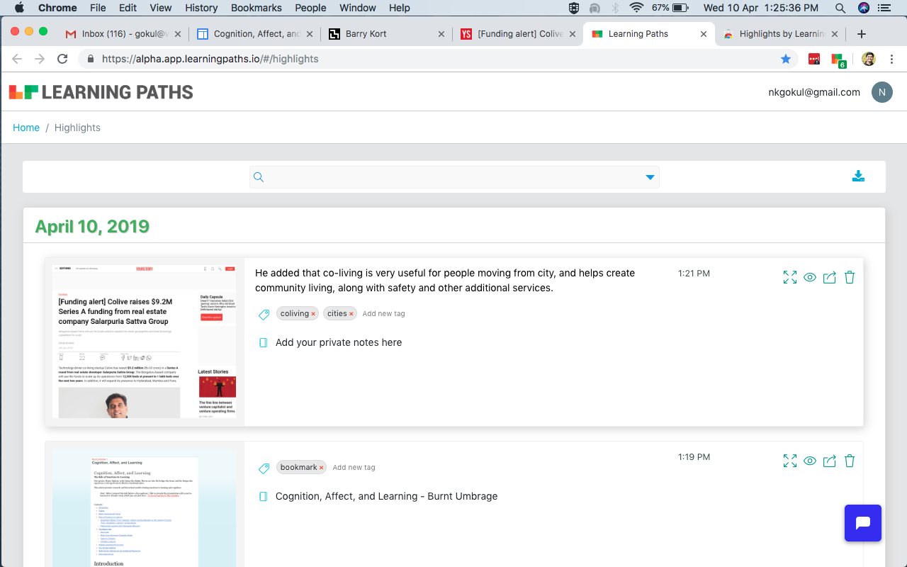 Highlights - Highlighter and Web Clipper截图2