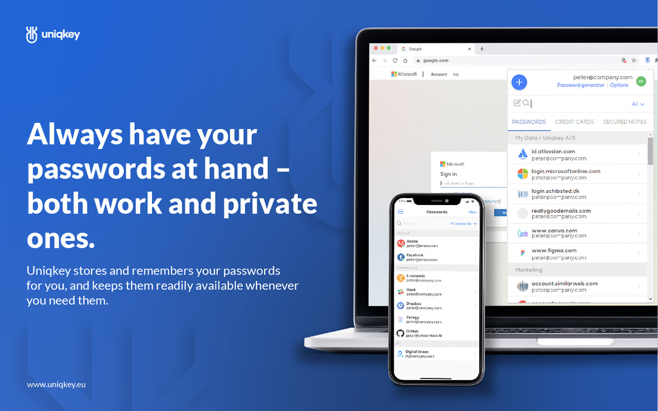 Uniqkey - Password Manager截图1