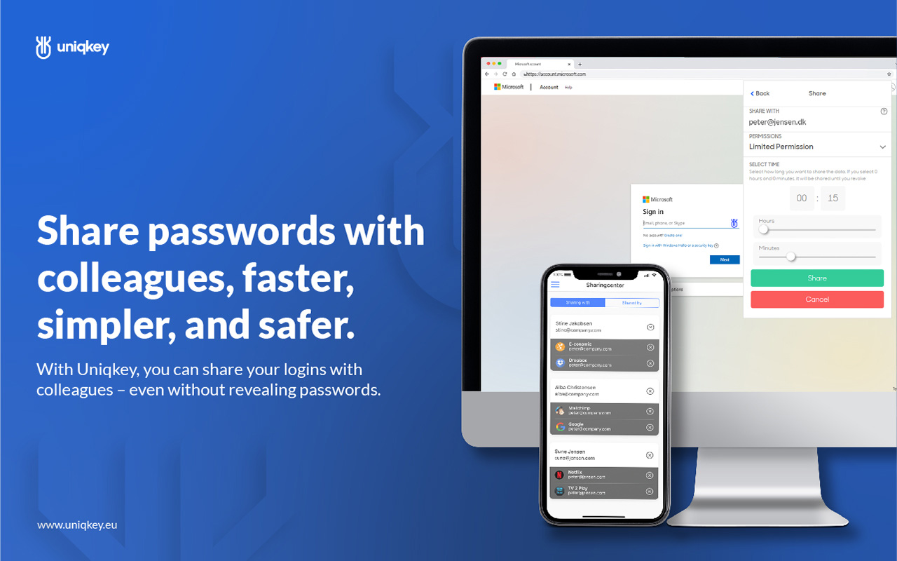 Uniqkey - Password Manager截图5