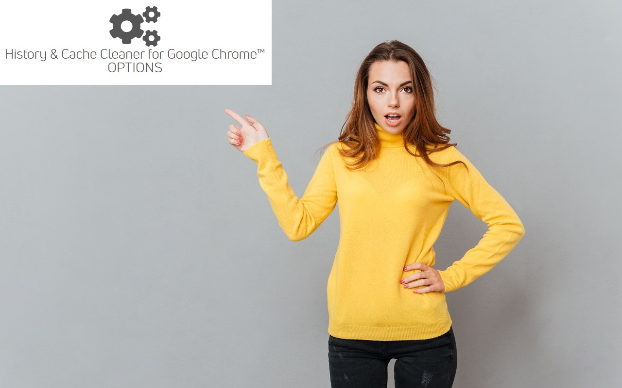 Google Chrome浏览器的历史记录和缓存清理器。截图2