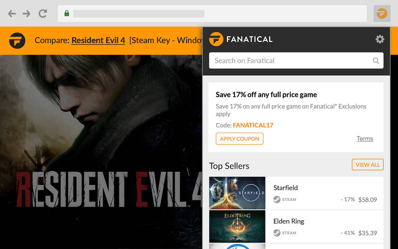 Fanatical PC 游戏价格比较截图5