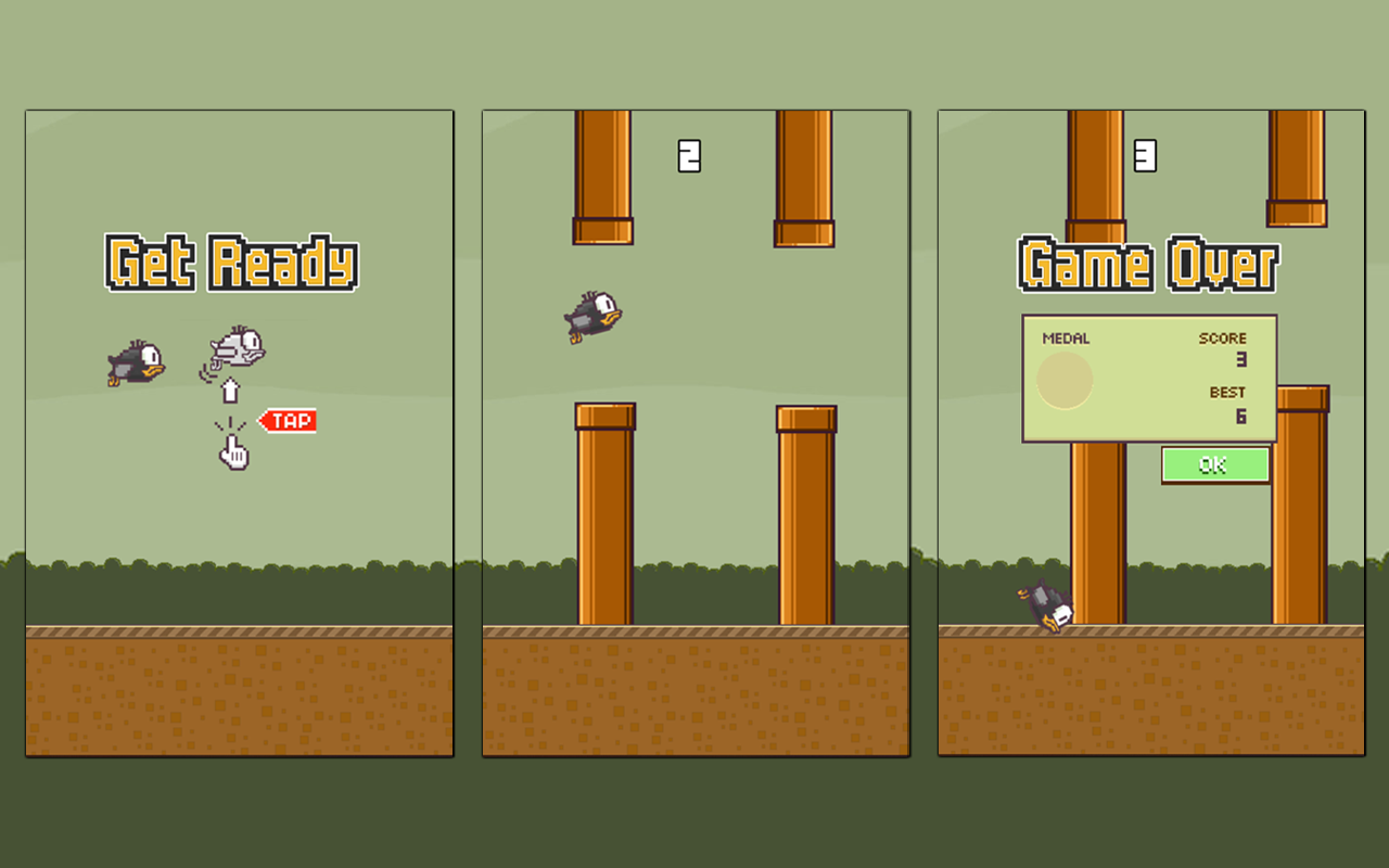 Flappy Bird 2截图1