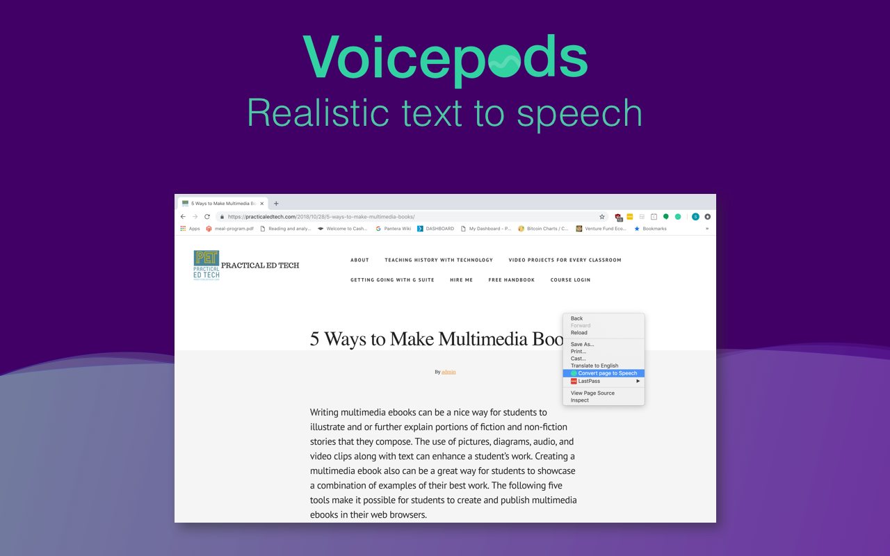 Voicepods - Realistic Text to Speech截图3