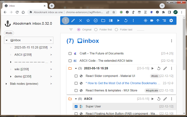 abookmark inbox截图2