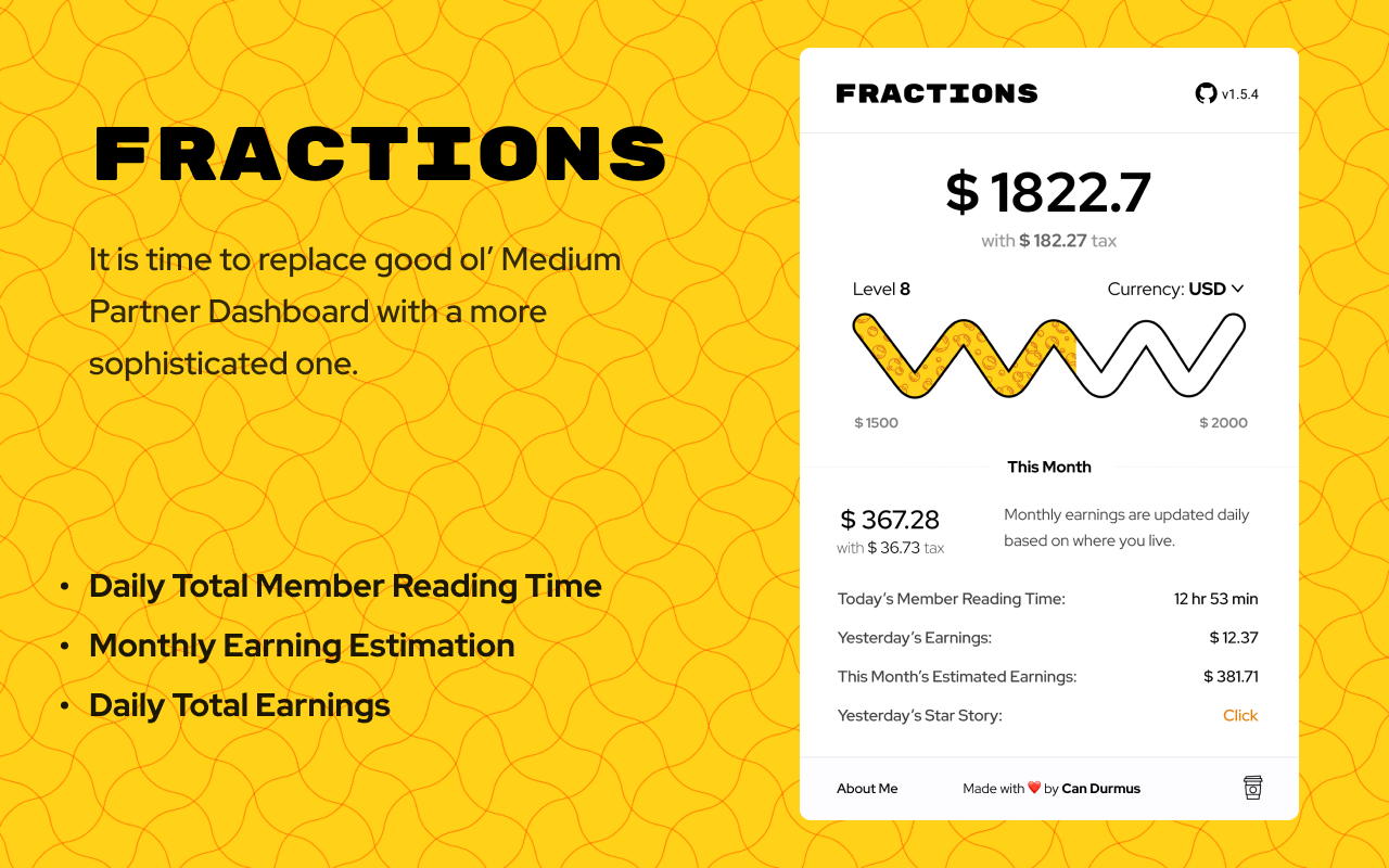 Fractions - Medium Partner Dashboard截图2