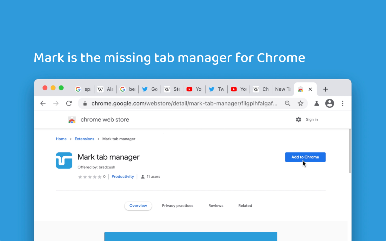 Mark tab manager截图3