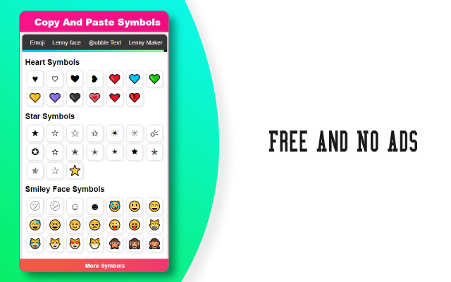Copy and Paste Symbols截图2