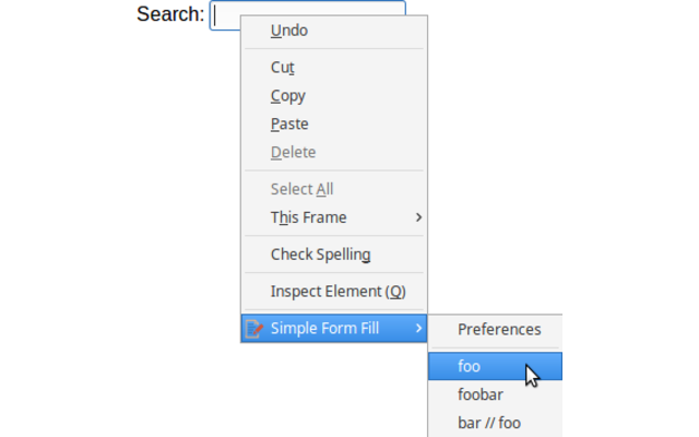Simple Form Fill截图1