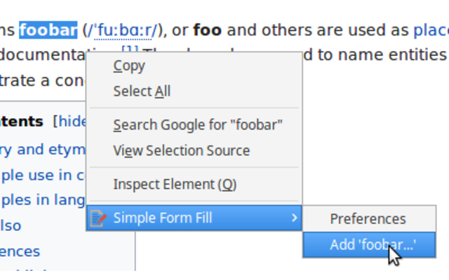 Simple Form Fill截图4