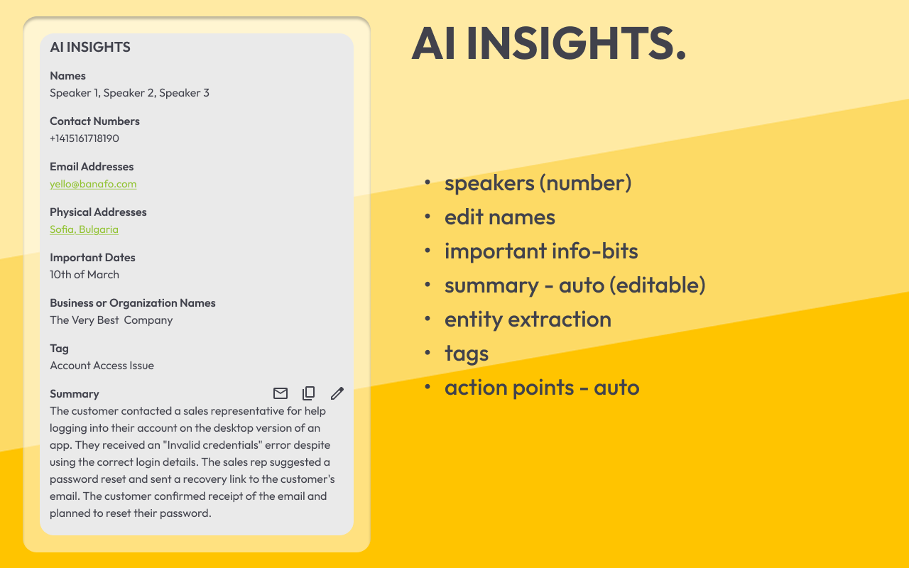 Banafo | Transcribe & Record Meetings截图1