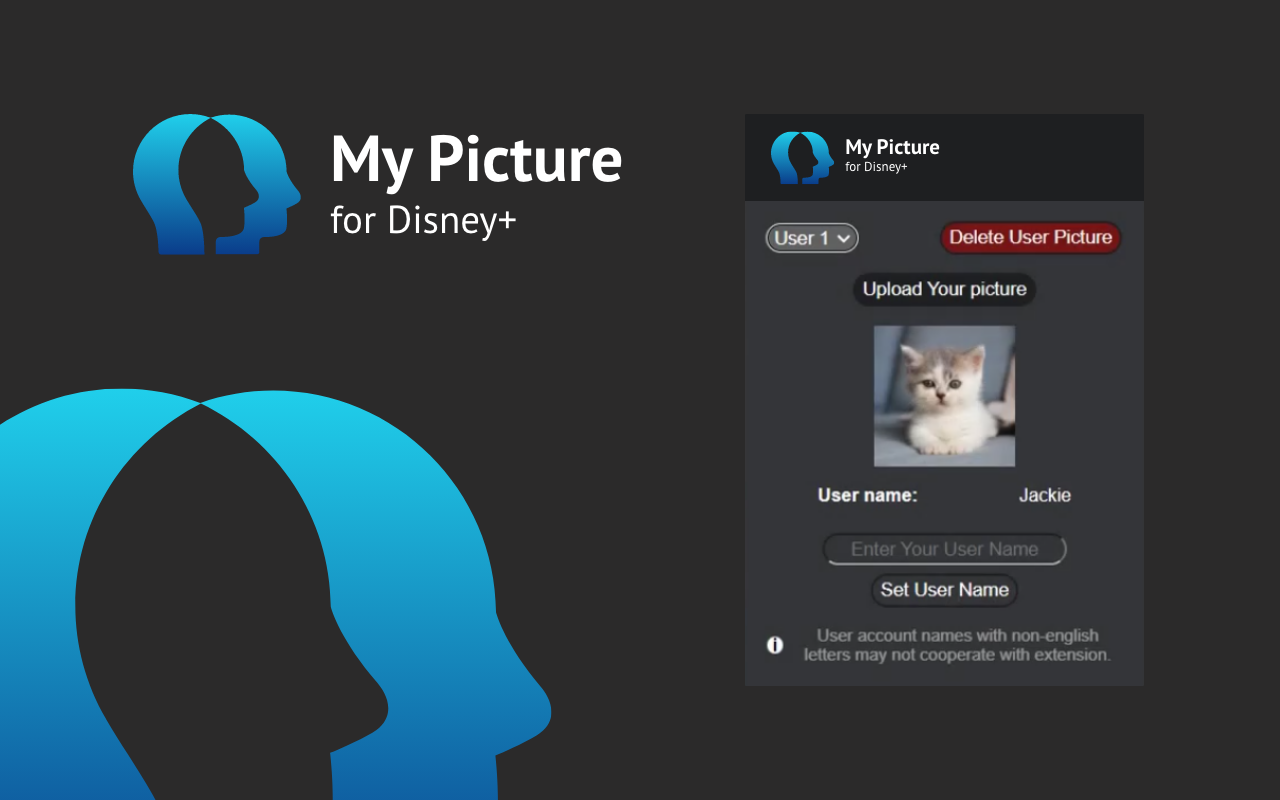 MyPicture for Disney+: custom profile picture截图1