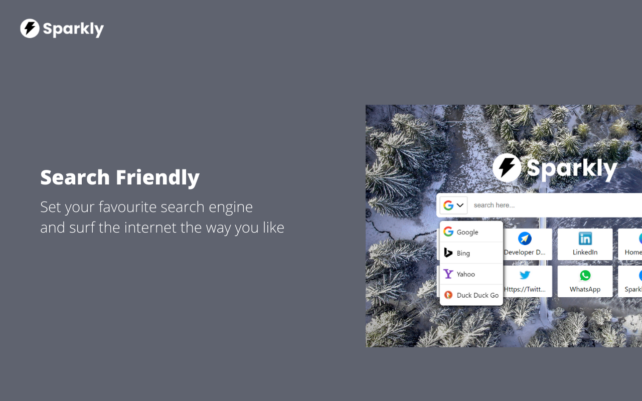 Sparkly: New Tab, Tab Manager, Bookmarks截图3