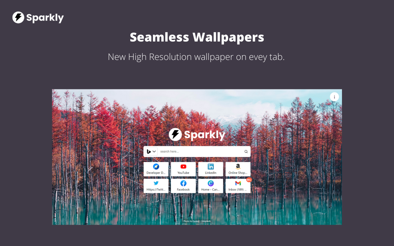 Sparkly: New Tab, Tab Manager, Bookmarks截图5
