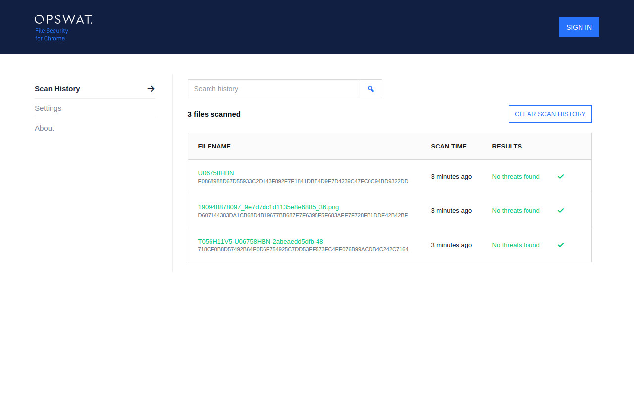 OPSWAT File Security for Browser截图3
