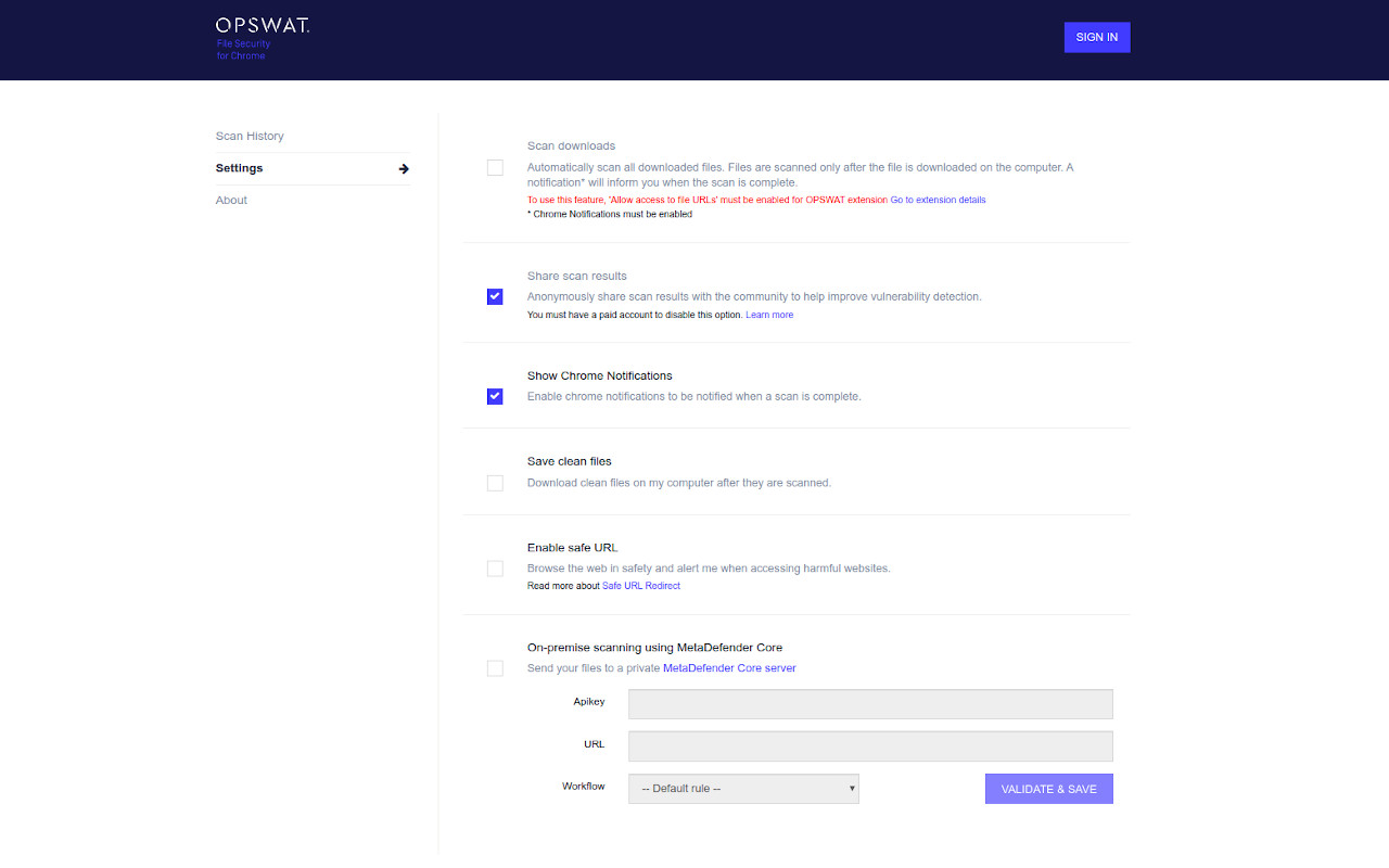 OPSWAT File Security for Browser截图5