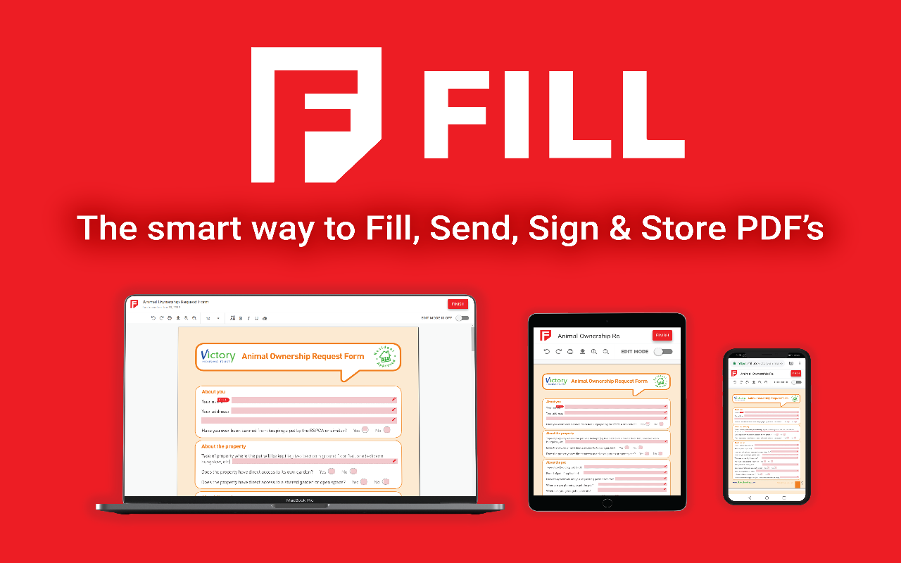 Fill: Edit, Sign, Send, Store and Print PDF's截图2