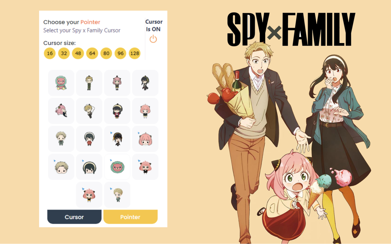 Spy x Family Cursor截图1