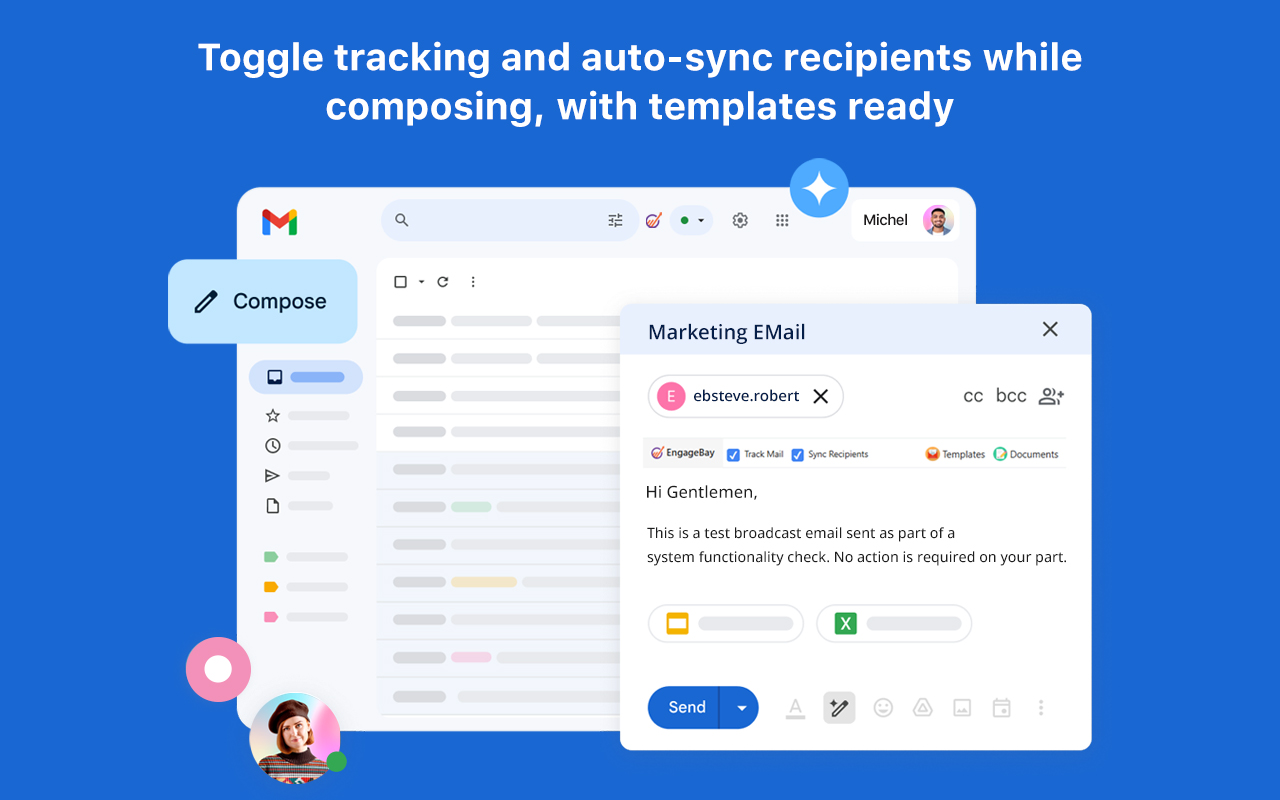 Free Email Tracker for Gmail - EngageBay截图3
