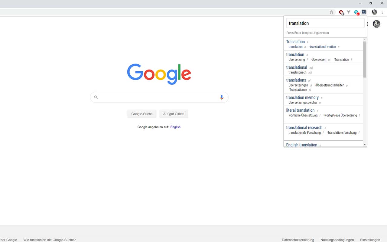 linguee-translate截图1