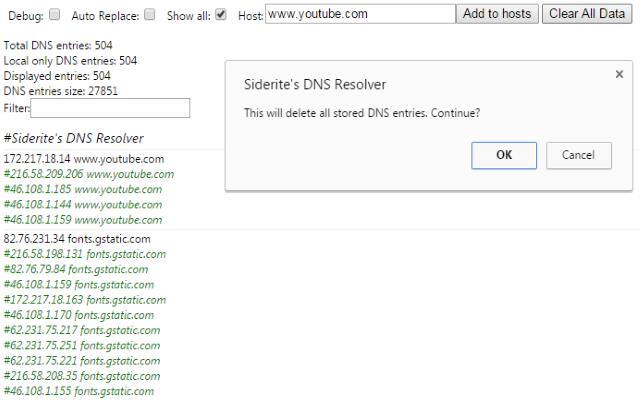 Siderite's DNS Resolver截图1