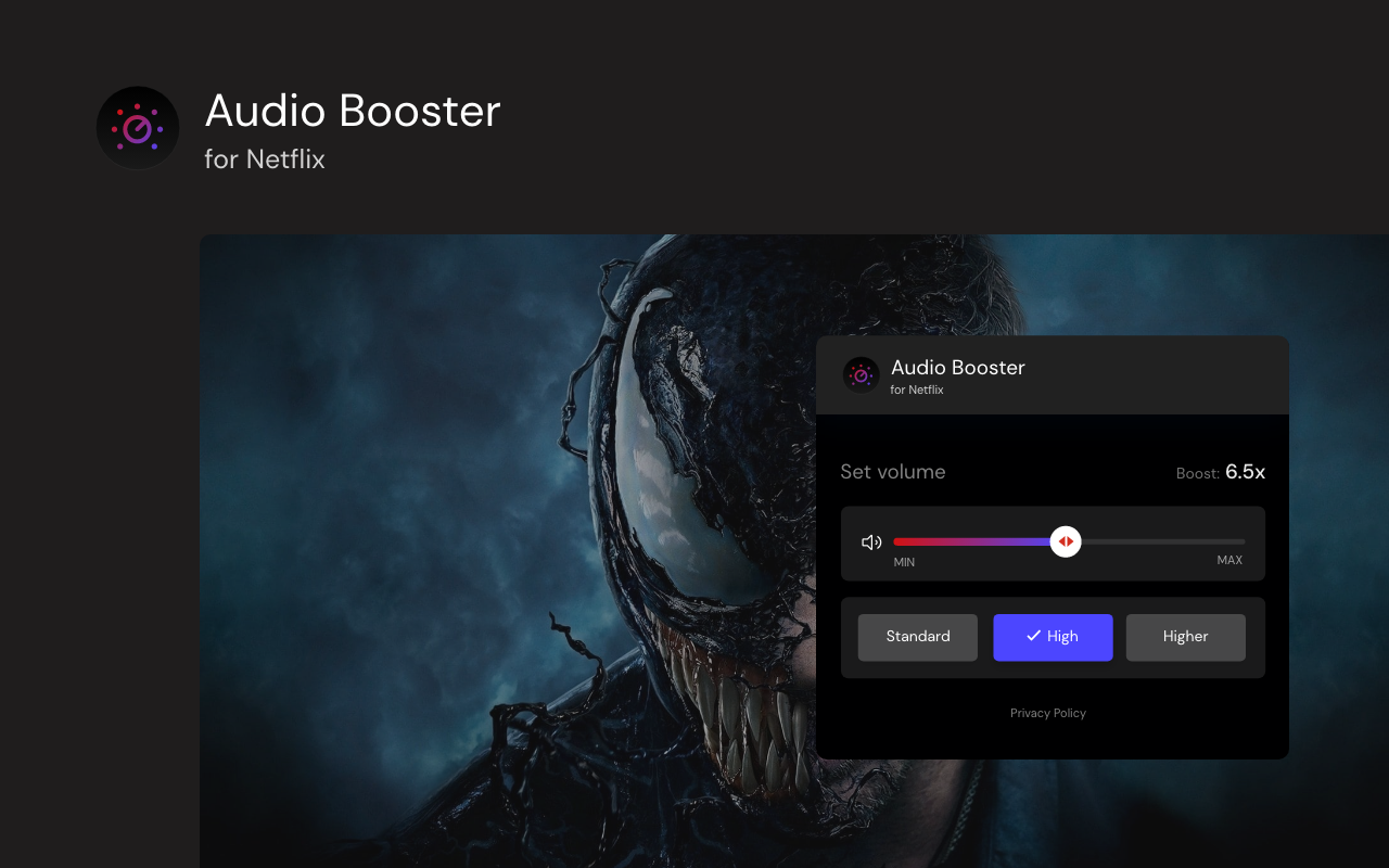 Netflix 音频增强器截图1