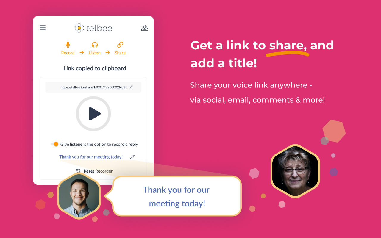 telbee voice messaging截图4
