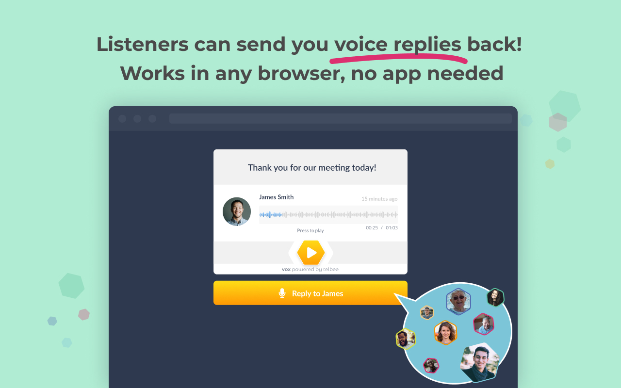 telbee voice messaging截图5