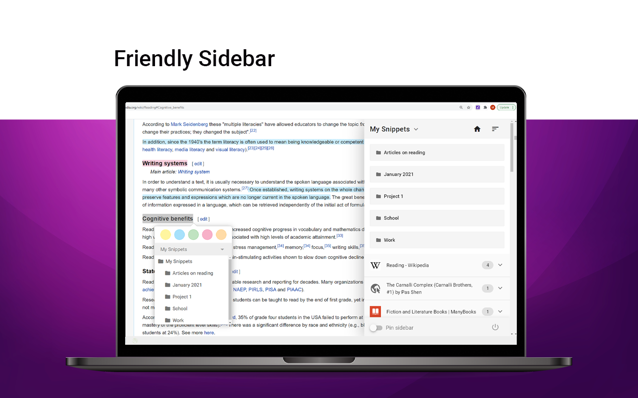 Snippet Highlighter - Web & PDF截图1