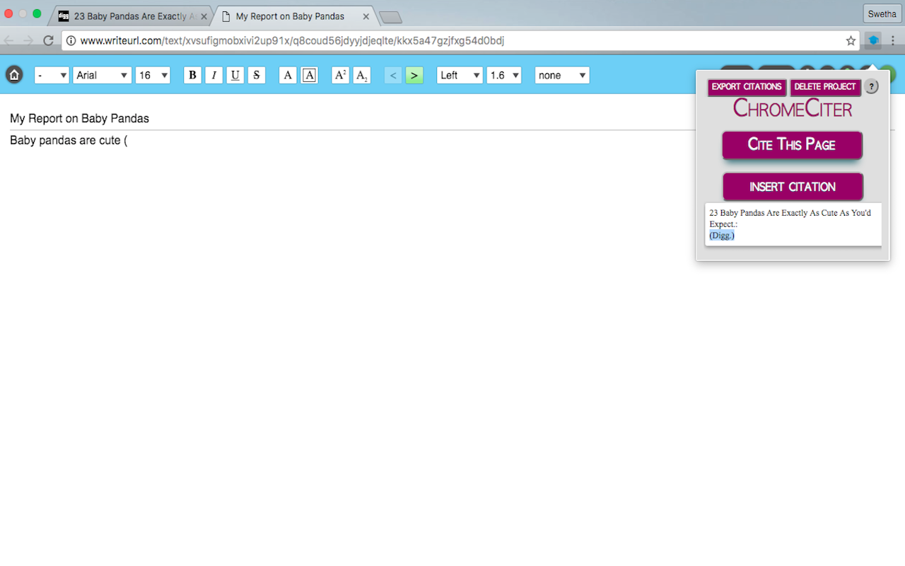 ChromeCiter截图4