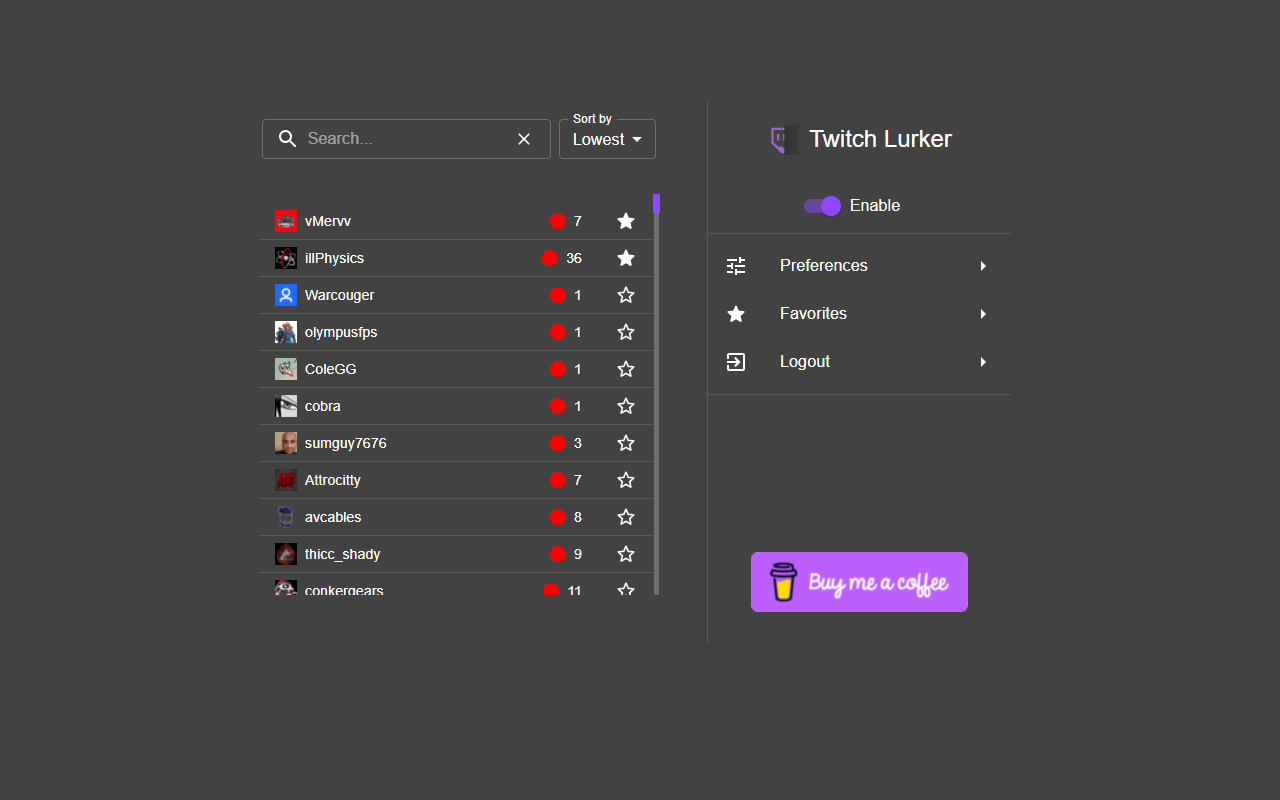 Twitch Lurker截图3