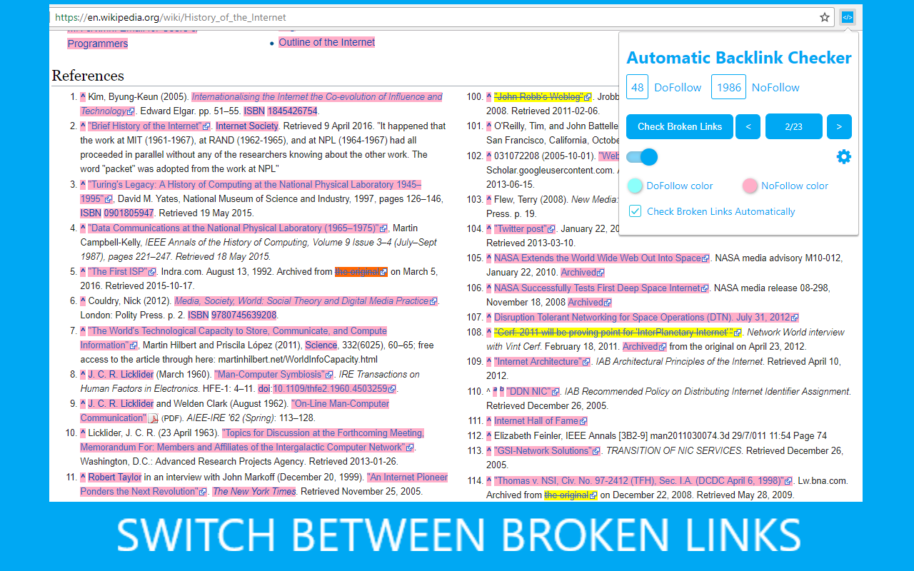 Automatic Backlink Checker截图2