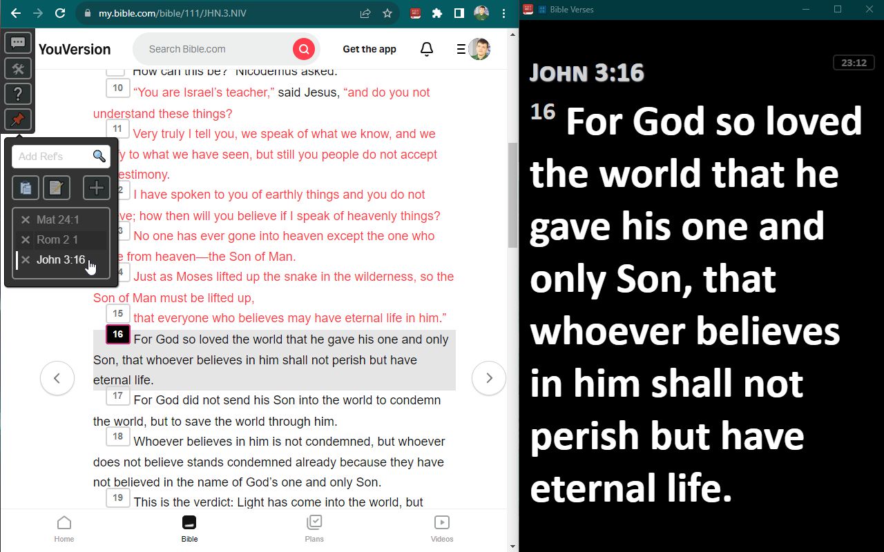 Project verses from bible.com截图4