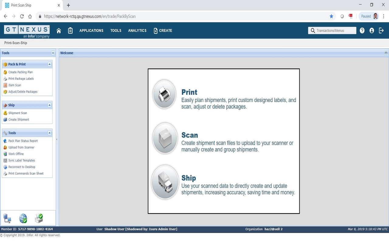Infor Print-Scan-Ship by Infor Nexus截图1