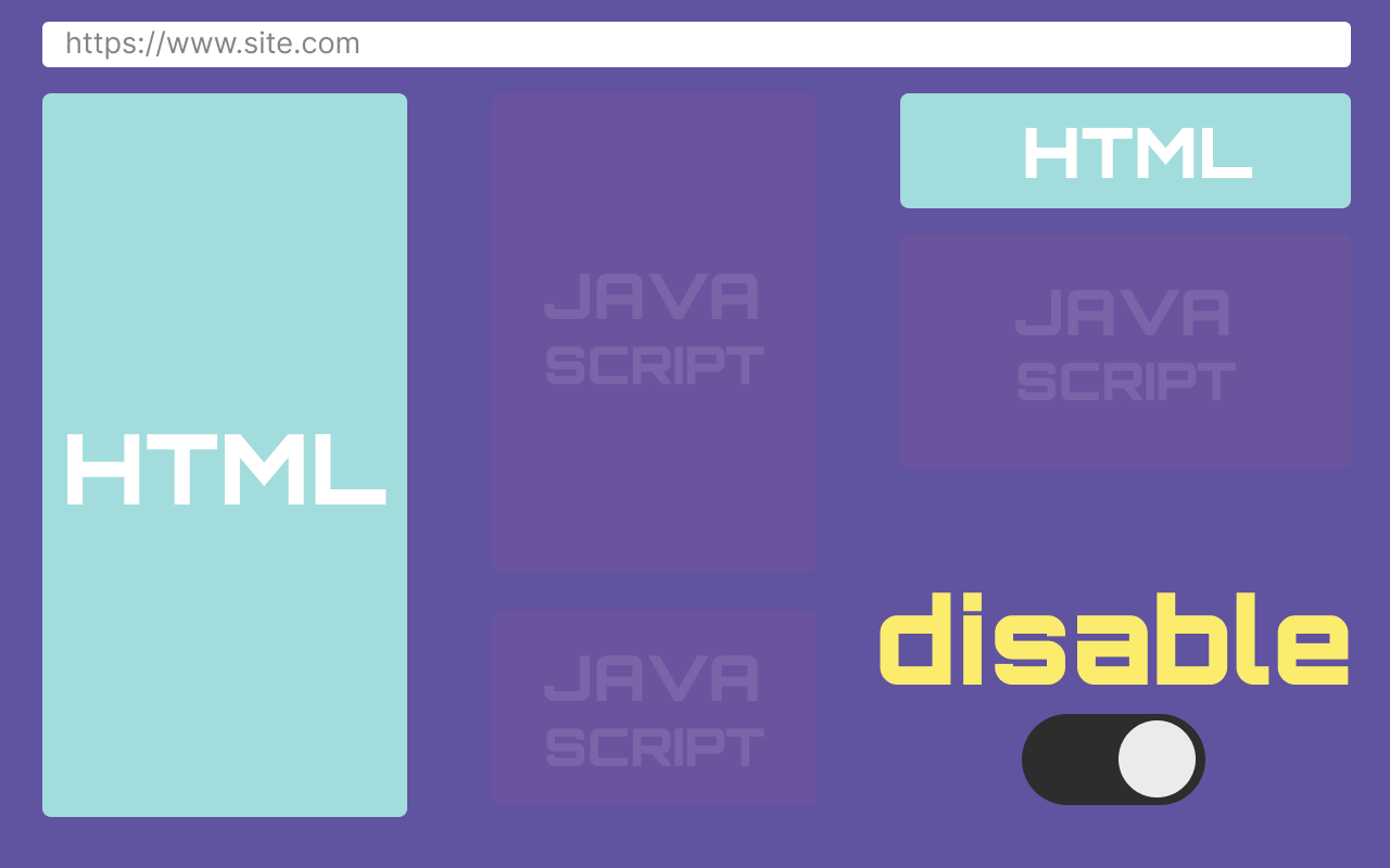 JavaScript switcher for SEO and development截图1