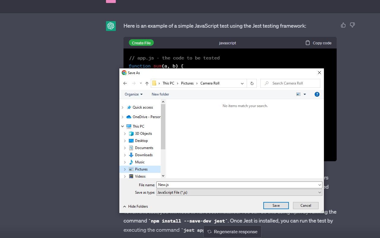 ChatGPT Code Downloader截图1