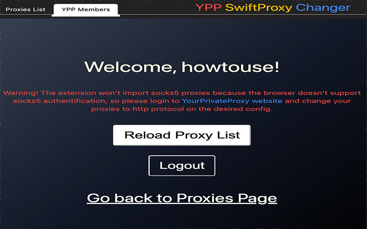 YPP SwiftProxy Changer截图1