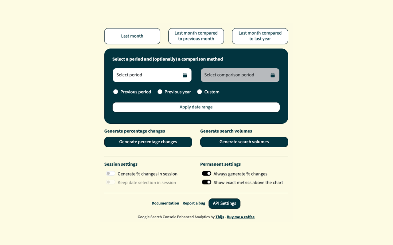 Google Search Console Enhanced Analytics截图2