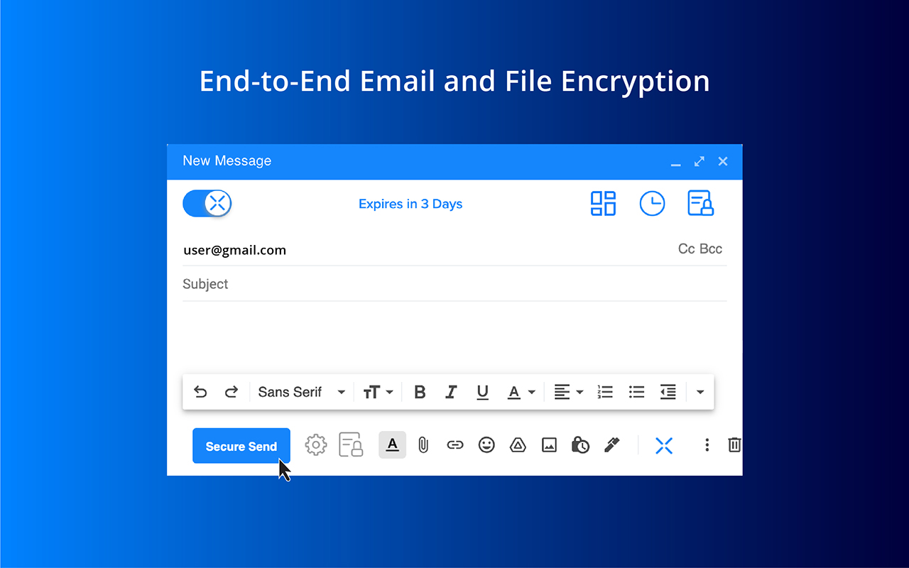 XQ Secure Gmail截图5