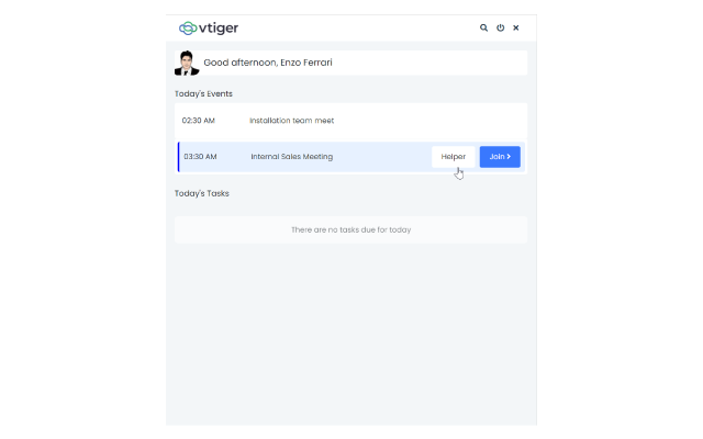 Vtiger Aide - Your new Personal Assistant截图2