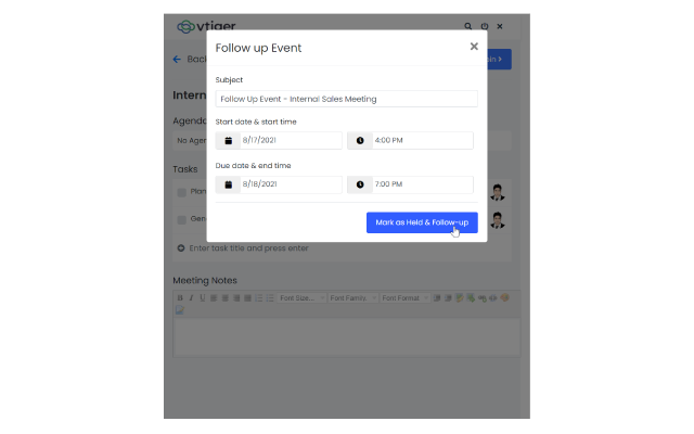 Vtiger Aide - Your new Personal Assistant截图5