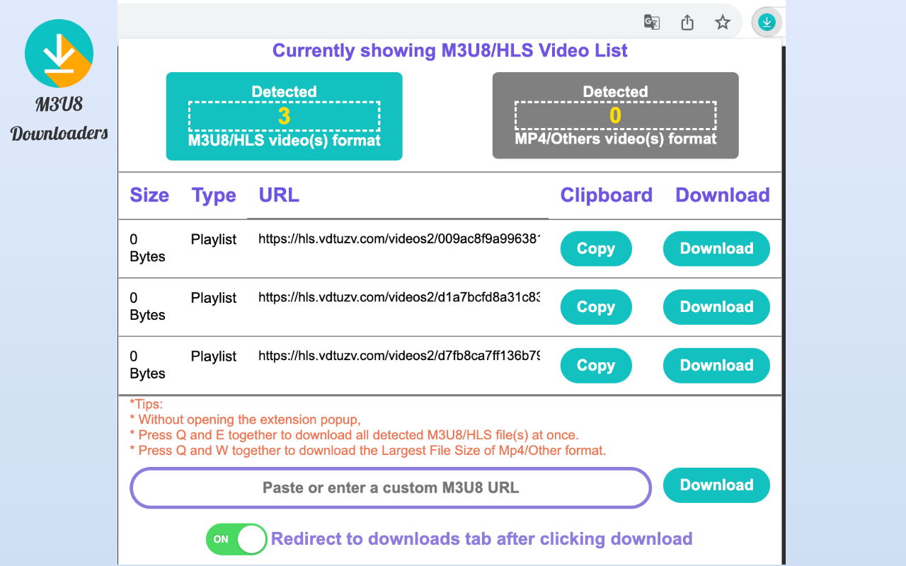 M3U8 Downloaders - Video Downloads Simplified截图1