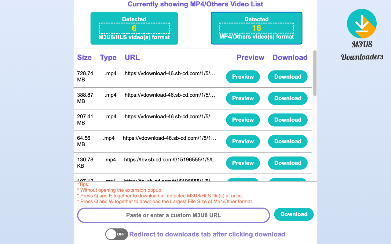 M3U8 Downloaders - Video Downloads Simplified截图2
