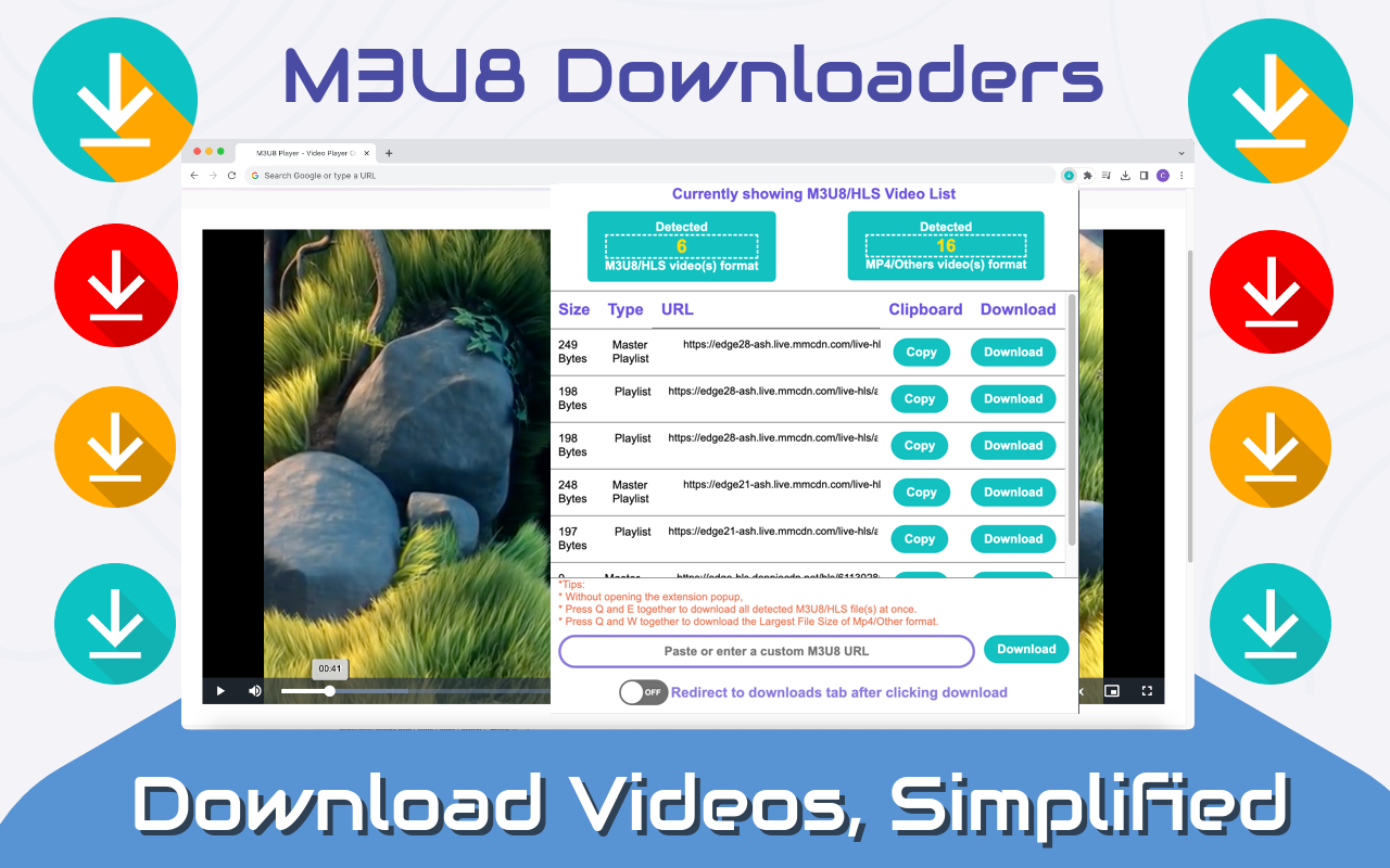 M3U8 Downloaders - Video Downloads Simplified截图3
