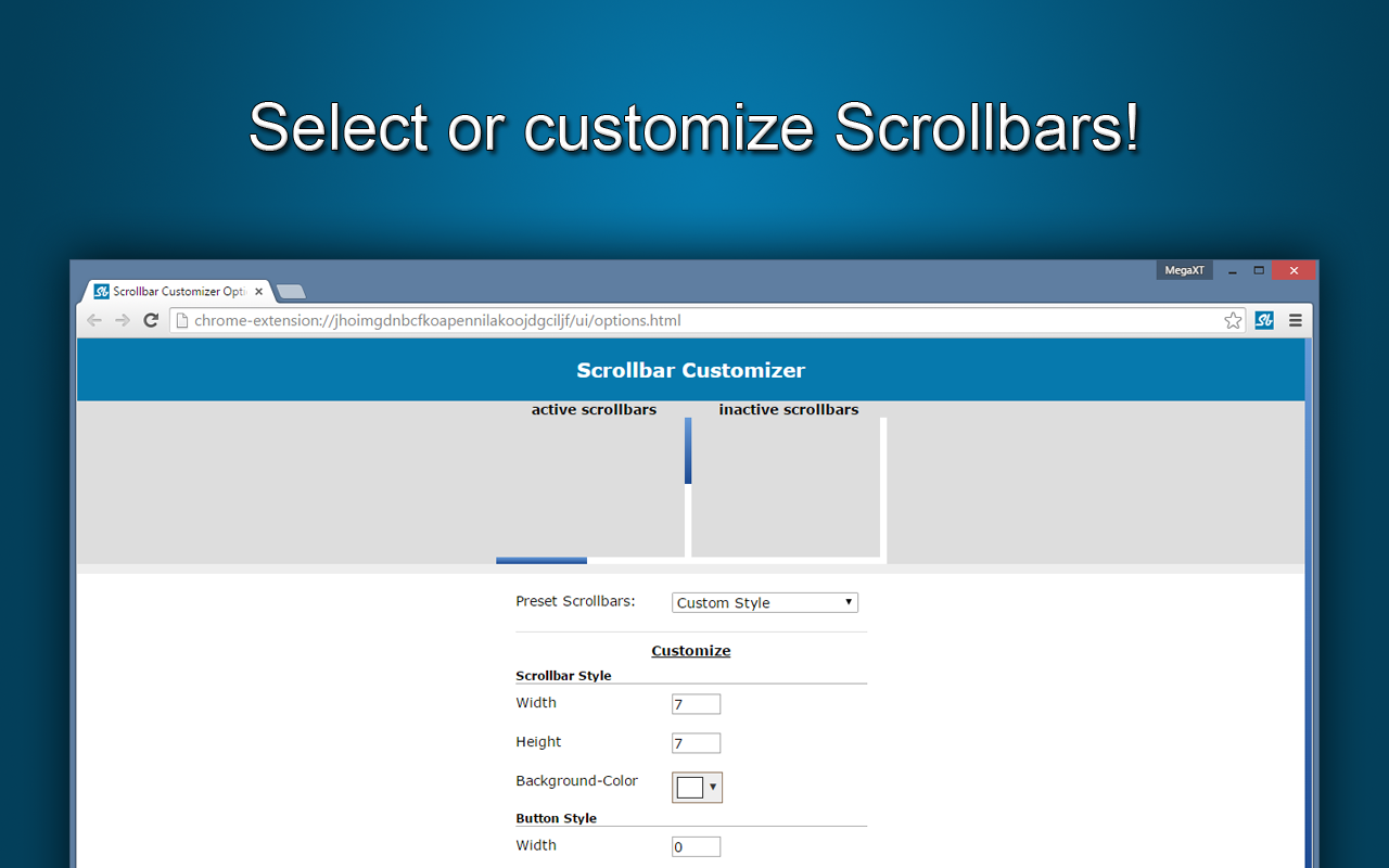 Scrollbar Customizer截图1