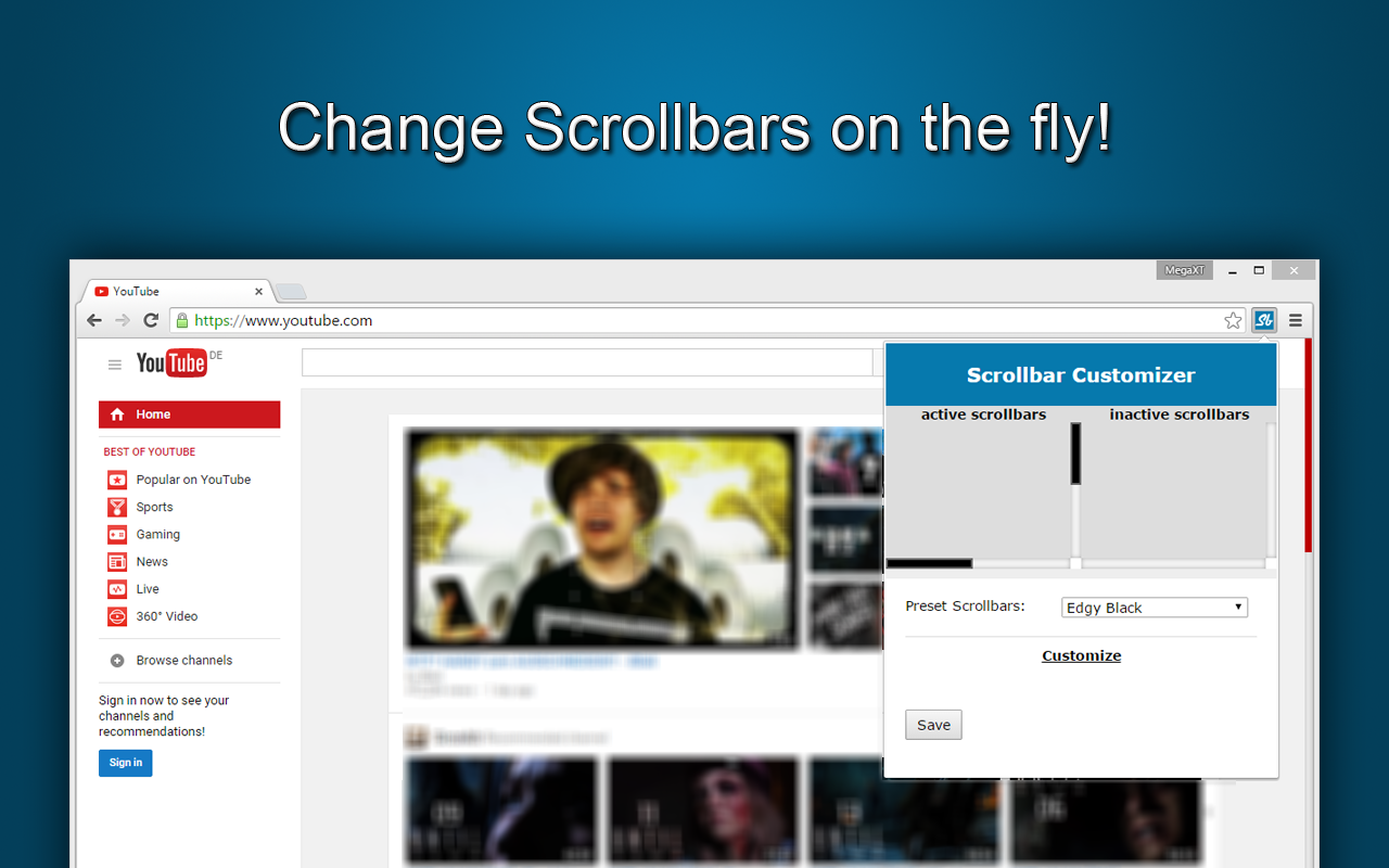 Scrollbar Customizer截图2