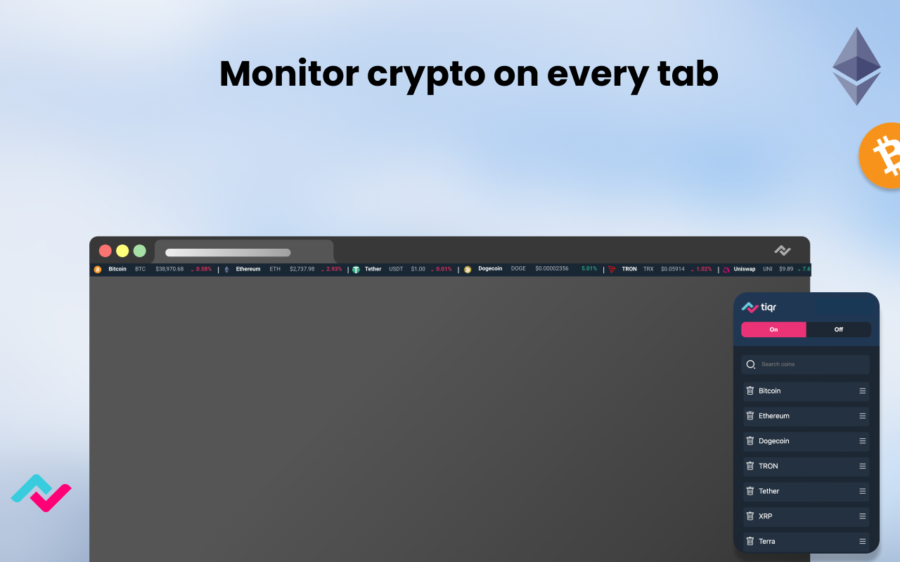 Tiqr: Live Crypto Prices截图2