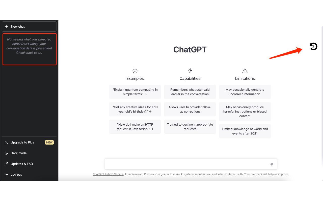 Auto-save ChatGPT History截图1