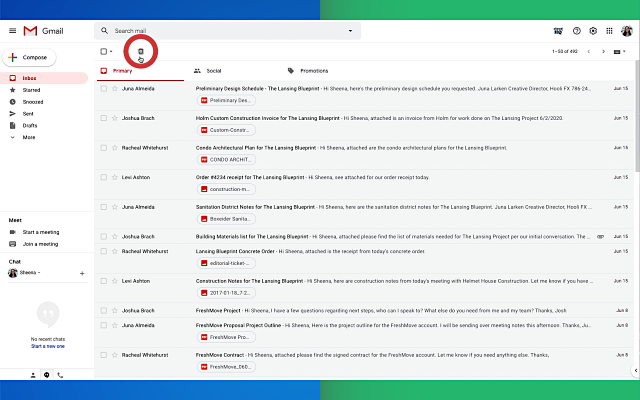 Email List Builder by cloudHQ截图1