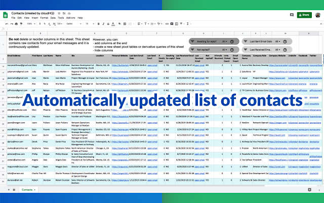 Email List Builder by cloudHQ截图4